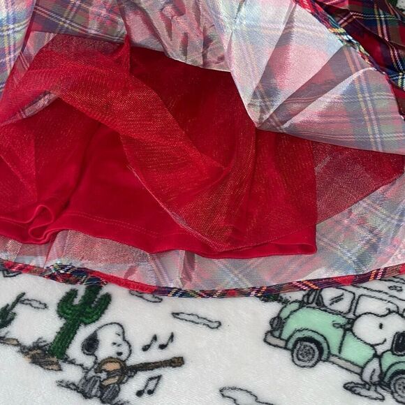 Barbie plaid toddler girl Christmas holiday party dress size 4T new with tags - Picture 11 of 15